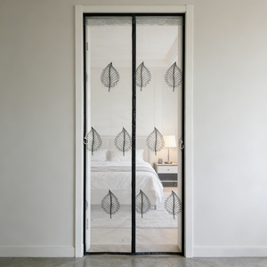 <span class=keywords><strong>Cortinas</strong></span> Magnéticas Bordadas para Puerta con Diseño Moderno, Resistentes a Insectos, Fáciles de Instalar, Convenientes para Abrir/Cerrar - Product Image 5