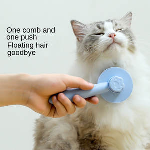 Cepillo para mascotas, utensilio de limpieza automático para quitar el pelo de mascotas, desmaquillante, cortador de belleza, peine para perros - Product Image 4