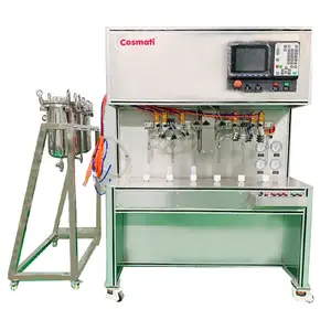 Full Automatic DIY Pattern cosmetic Filling Machine With Programming Control Haman-Machine Interface