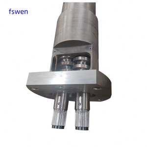 Tornillos Cónicos Bimetálicos de Alta Eficiencia SJZ 80/156 para Productos de PVC/Extrusoras de Plástico - Product Image 5