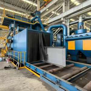 Hiệu quả cao tự động Kết Cấu Thép thông qua-loại bắn nổ máy cho xỉ và loại bỏ rỉ sét bắn nổ mìn - Product Image 1