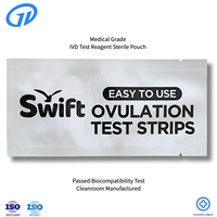 Sachet d'emballage en aluminium et plastique pour réactifs IVD, haute barrière anti-volatilisation, ISO13485, résistant aux UV, impression personnalisée, vente en gros