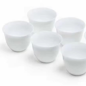 Tazza <span class=keywords><strong>da</strong></span> Tè in Ceramica <span class=keywords><strong>Bianca</strong></span> Moderna Jiale, Ecologica, Lavabile in Lavastoviglie, Adatta al Microonde, per Ristoranti e Caffetterie, Capacità 200ml, Personalizzabile - Product Image 4