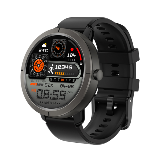 DM76 GPS Tracker Smartwatch AMOLED Waterproof 5ATM Compass Sleep Tracker Multisport Tracking Remote Control Magnetic Unisex