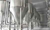 Cuve de fermentation en acier inoxydable, fermentateur conique, fermentateur de 2000 litres