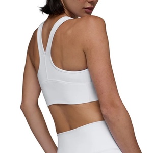 Soutien-gorge de sport personnalisé en gros avec logo pour femmes à forte poitrine, soutien-gorge de sport simple anti-rides - Product Image 6