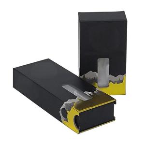 Emballage de cartouche de distillat en carton avec logo imprimé UV vide personnalisé Paquet de cartouche à tiroir jetable 1g 2.5g - Product Image 1