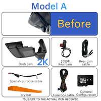Cámara para Auto Accord 4G, Grabación Frontal 2K y Trasera 1080p, Ajuste Personalizado 2018-2022, Grabación en Bucle, Visión Nocturna, Plug&Play