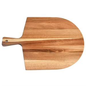 2024 nouveau Style personnalisé bois d'acacia Pizza Peel planche de service avec poignée pour gâteau aux fruits Pizza - Product Image 5