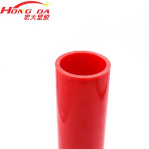 Çin fabrika düşük fiyat kırmızı yuvarlak PP PE <span class=keywords><strong>PC</strong></span> ABS tüpler ekstrüzyon için ekstrüde ABS tüp PVC plastik oyuncak tüp - Product Image 3