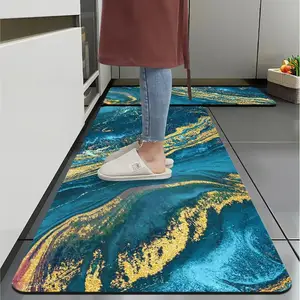 Les tapis de sol de cuisine sont absorbants, résistants à la saleté et non lavables. Les tapis de cuisine ménagers sont entièrement posés et séchés rapidement