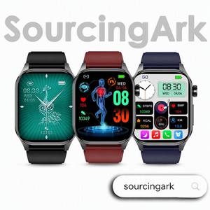 Search Sourcingark Wholesale <b>Rectangular</b> Smart <b>Watch</b> 2.04 Inch AMOLED Fitness Tracker SOS Button ET580 - Product Image 1