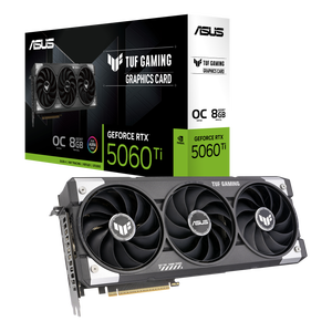 Pour ASUS TUF nouveau O8GB GDDR7 carte graphique de bureau GeForce RTX 5060TI ventilateur refroidisseur mémoire vidéo PCI Express 5.0 Interface de sortie - Product Image 1