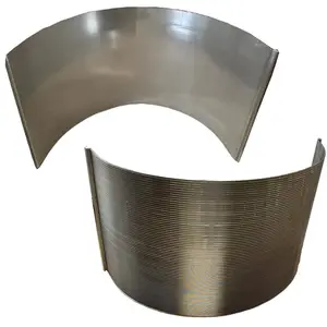 Ss 316L Customize Perpendicular Parallel Flow Wedge Wire Sieve Curved Bend Screens/DSM Screen And Static Screen/starch Industry