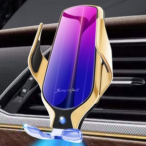 <strong>R9</strong> Wireless Charger Automatic Clamping <strong>Smart</strong> <strong>Sensor</strong> QI Induction Car Phone Mount Holder R1 R2 R3 <strong>R9</strong> - Product Image 5
