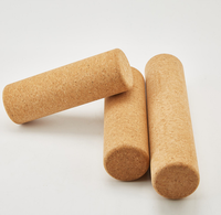 Rouleau de massage en liège durable, écologique, antidérapant, sans odeur, à haute adhérence, pour la relaxation musculaire