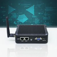 Nano Endüstriyel Mini Bilgisayar N3 J1900 CPU Dört Çekirdekli 2.0GHz USB/VGA'lı Bulut Bilgisayarı