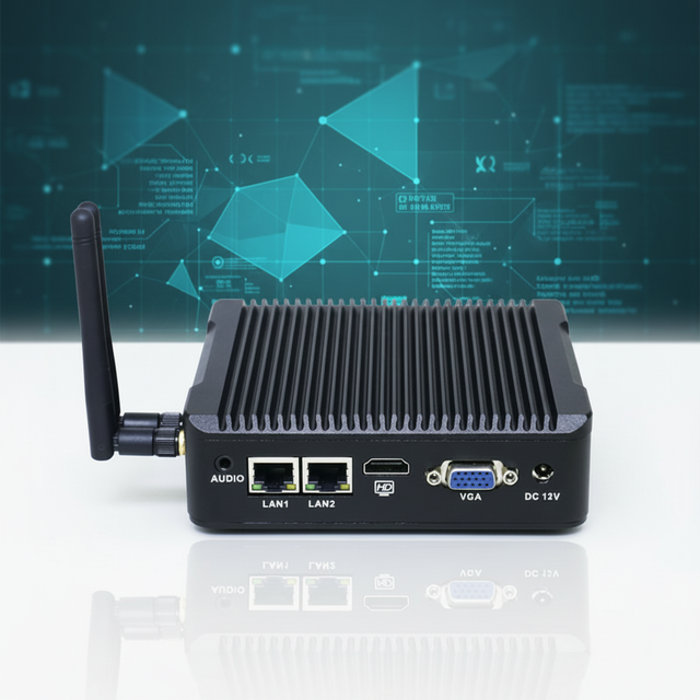 Nano Industrial Mini PC N3 J1900 CPU Quad Core 2.0GHz Cloud Computer with USB/VGA