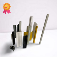 Profils en plastique extrudé pour fenêtres et portes en PVC personnalisés en usine - Écoénergétiques, durables, respectueux de l'environnement, garnitures extérieures
