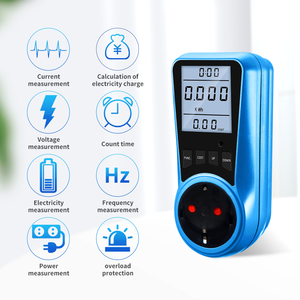 Enchufe Medidor de corriente digital Voltímetro Medidor de potencia de CA Tiempo Vatio Probador de energía Vatímetro - Product Image 4