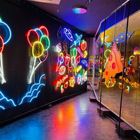 Letrero de Neón Fluorescente Personalizado con Control Remoto para Decoración de Bodas, Oficinas y Fiestas, Envío Rápido, Dropshipping