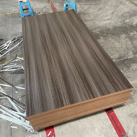 Panneaux en mélamine à grain de bois, panneaux en mélamine MDF pour sublimation, vente chaude