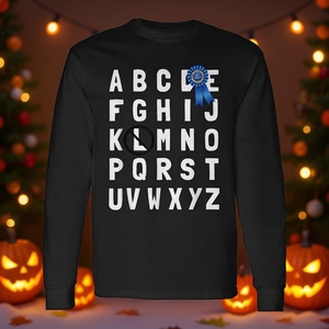 Camiseta de manga larga con estampado de Navidad y Halloween de No L - Product Image 3