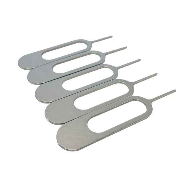 Custom Portable Stainless Looopcs Slim Card Tray Pin Eject Removal Tooln Remove Sim Card