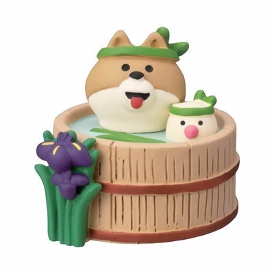 Dragon Boat Festival Bathing Shiba Inu