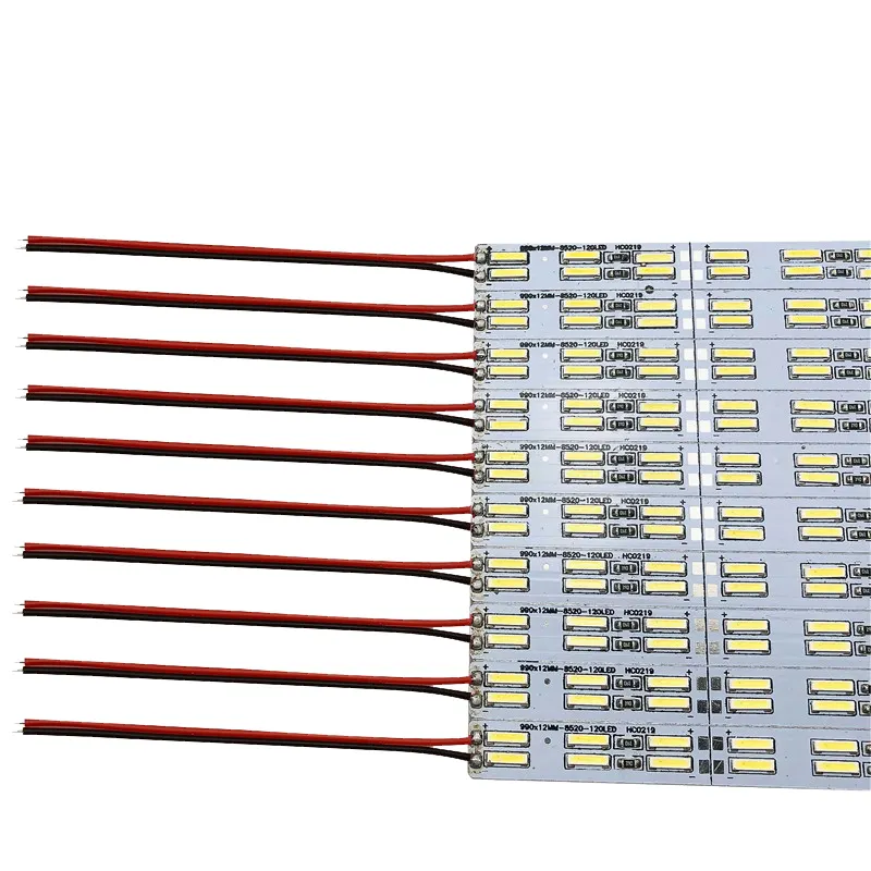 บาร์แสงยากแบบกำหนดเอง12V SMD8520 144ตู้โชว์เครื่องประดับ Ledcounter โคมไฟ Led แถบเน้นแถบแสงยากบางเฉียบ