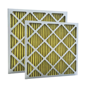 Nhà máy mới của màu sắc thay đổi HVAC Bộ lọc không khí merv 8 11 13 bông Bảng điều chỉnh xây dựng OEM/ODM điều hòa không khí bộ lọc trước - Product Image 2