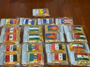 Expédition rapide Nouveau drapeau miniature <span class=keywords><strong>Jordan</strong></span> à suspendre à la fenêtre de la voiture, petit drapeau pour la décoration du rétroviseur - Product Image 6