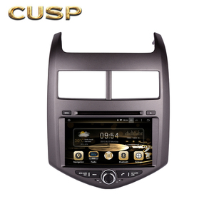 Riproduzione di Auto senza fili per <span class=keywords><strong>Chevrolet</strong></span> <span class=keywords><strong>AVEO</strong></span> 2011- Android unità di testa autoradio autoradio 8 ''schermo per Auto GPS di navigazione DSP WIFI FM AM - Product Image 1