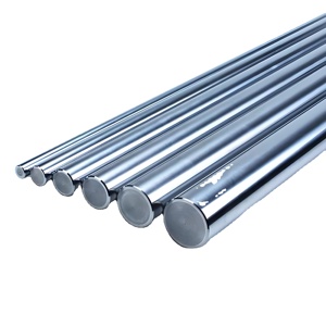Eje Sólido Cromado a Medida, de Acero al Carbono y Aleación, para Transmisión Hidráulica, Piezas de Engranajes, Rodamientos, Caja de Cambios, Alta Carga - Product Image 1
