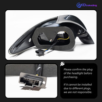 Feux arrière de style automobile pour Peugeot 206 207, clignotants LED, feux de freinage, feux de signalisation dynamiques, DRL, accessoires automobiles