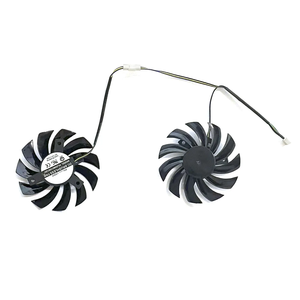 พัดลมเย็น0.35A PLD08010S12HH 75มม. สำหรับ MSI GeForce <span class=keywords><strong>GTX</strong></span> 580/570/560/560ti/480/465/<span class=keywords><strong>460</strong></span>การ์ดวิดีโอ GTX770พัดลมระบายความร้อน - Product Image 6