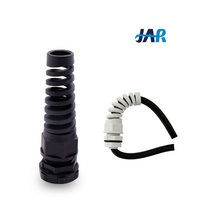 JAR IP68 étanche cordon anti-traction poignée M12 M20 M25 Flex plastique spirale presse-étoupe