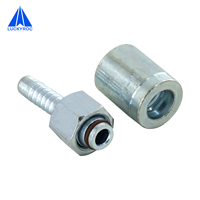 Pièces détachées pour chariot élévateur LUCKYROC, raccord de tuyau 0009512055 pour Linde DN10, tuyau hydraulique double M18x1.5