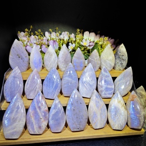 Producto Espiritual <span class=keywords><strong>de</strong></span> Meditación a Precio <span class=keywords><strong>de</strong></span> Fábrica, Decoración <span class=keywords><strong>de</strong></span> Cuarzo Fengshui con <span class=keywords><strong>Piedra</strong></span> Lunar Azul Brillante <span class=keywords><strong>para</strong></span> Regalo - Product Image 4