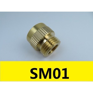 Copper Garden Hose Adapter SM01SM01.125SPGTM 5SPGTM 3SM XXL Bulk Hose Connector Easily Install - Product Image 2