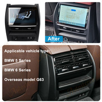Climatiseur arrière ScReen pour BMW 5 G30 G31 BMW 6 6GT G32 Multimedia Player Head Unit 8 Inch Android Carplay