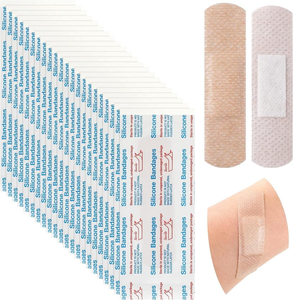 Pansements adhésifs en tissu souple, respirants et élastiques, pour les doigts et les articulations, assortiment en vrac - Product Image 1