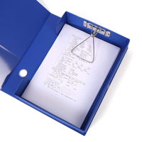 Venta directa de fábrica PP Caja de archivo Carpeta de papel de oficina Caja de almacenamiento Fabricante de productos de archivo