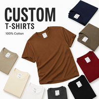 T-shirt classique décontracté en coton doux pour homme, coupe ample et décontractée, style streetwear, personnalisable en gros