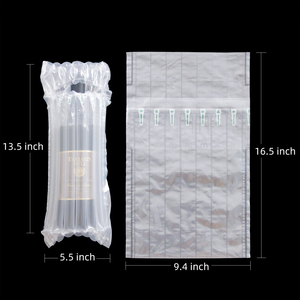 Inflatable Air Column Bag Shockproof Wine Bottle <b>Protector</b> PA+PE Cushion Air Packaging for <b>Glass</b> Bottle Shipping - Product Image 5