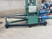 Nouveau laminoir de plaque métallique hydraulique à 3 rouleaux laminoir à cône métallique formant la machine à cintrer les tôles d'acier