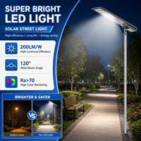 Farola Solar DC IP65 con Sensor de Movimiento para Carretera con Garantía de 10 Años