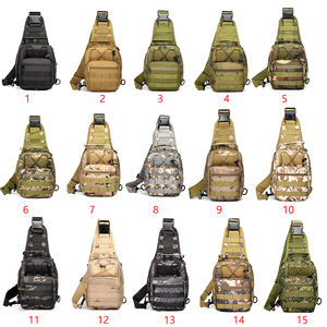 Salvavita <span class=keywords><strong>Trekking</strong></span> Outdoor sport di salvataggio Outdoor corsa tracolla petto tracolla tattico borsa per Outdoor alla moda - Product Image 5