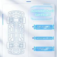 Pelindung Kolong Motor Baterai BYD 305, Pemasangan Tanpa Bor, Baja Mangan Magnesium