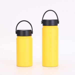 Termo de Viaje Personalizado de 350ml/550ml, Botella de Agua Deportiva de Acero Inoxidable de Doble Pared, Portátil con Asa para Gimnasio y Viajes Diarios - Product Image 6